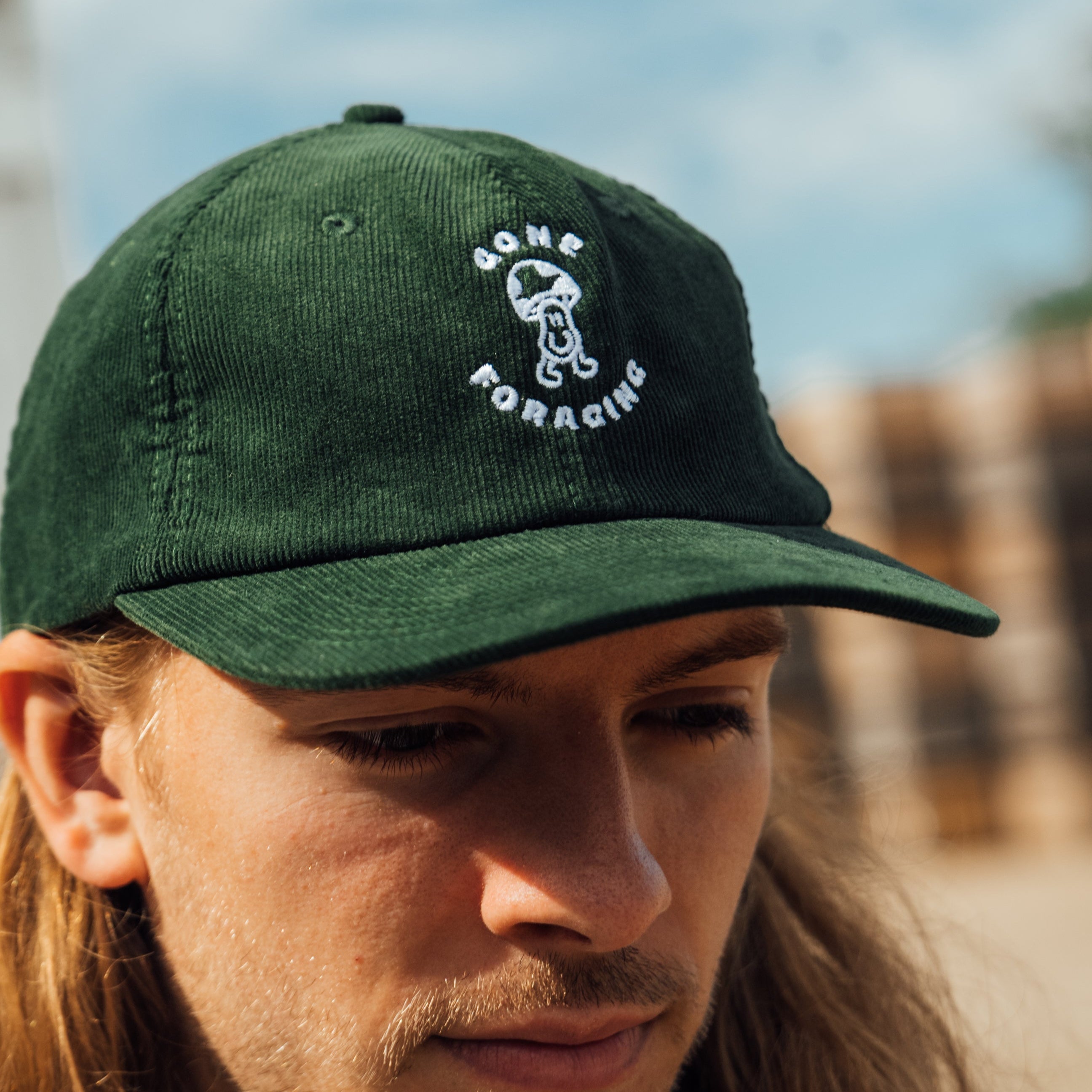 Gone Foraging Green Cap