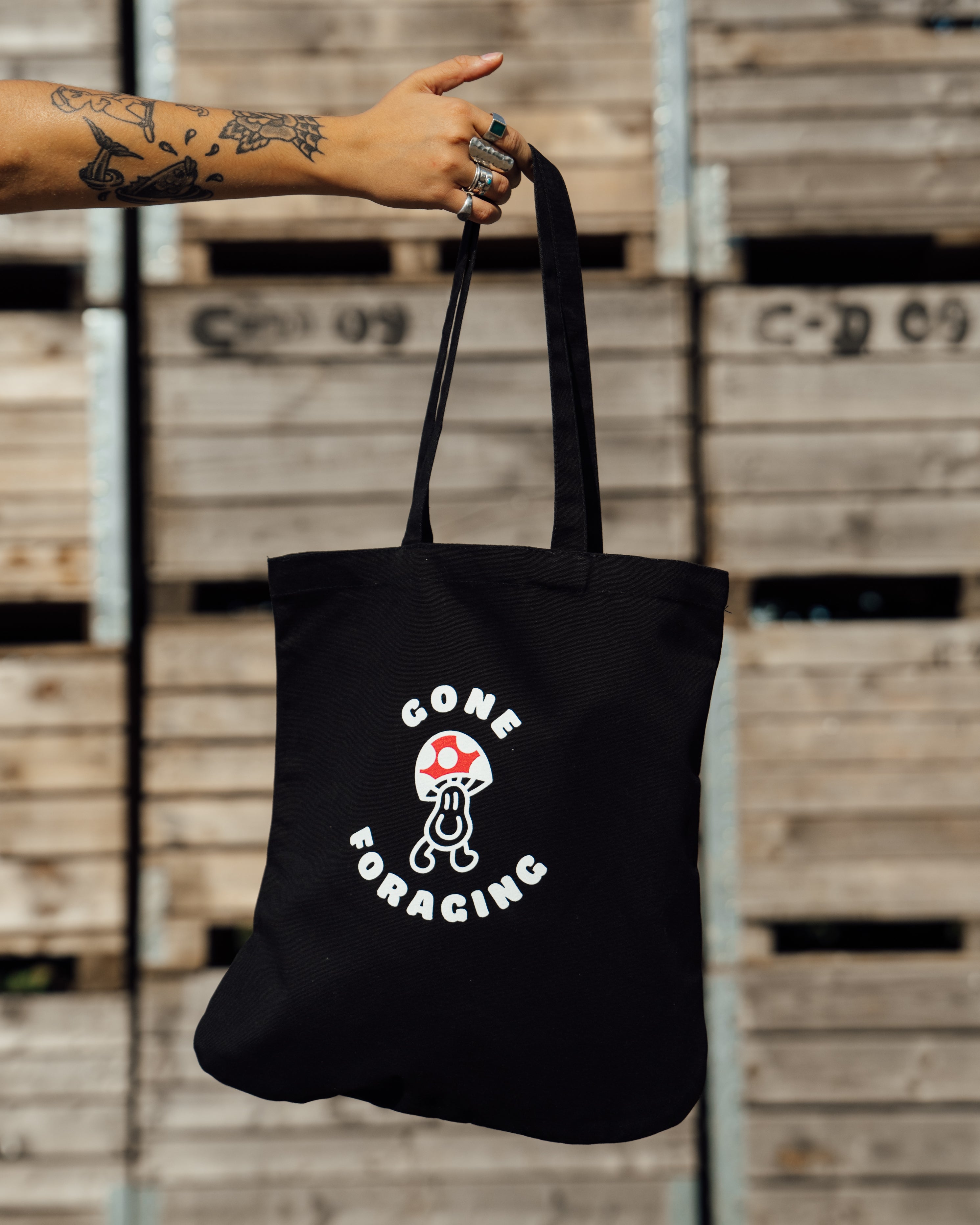Gone Foraging Tote Bag
