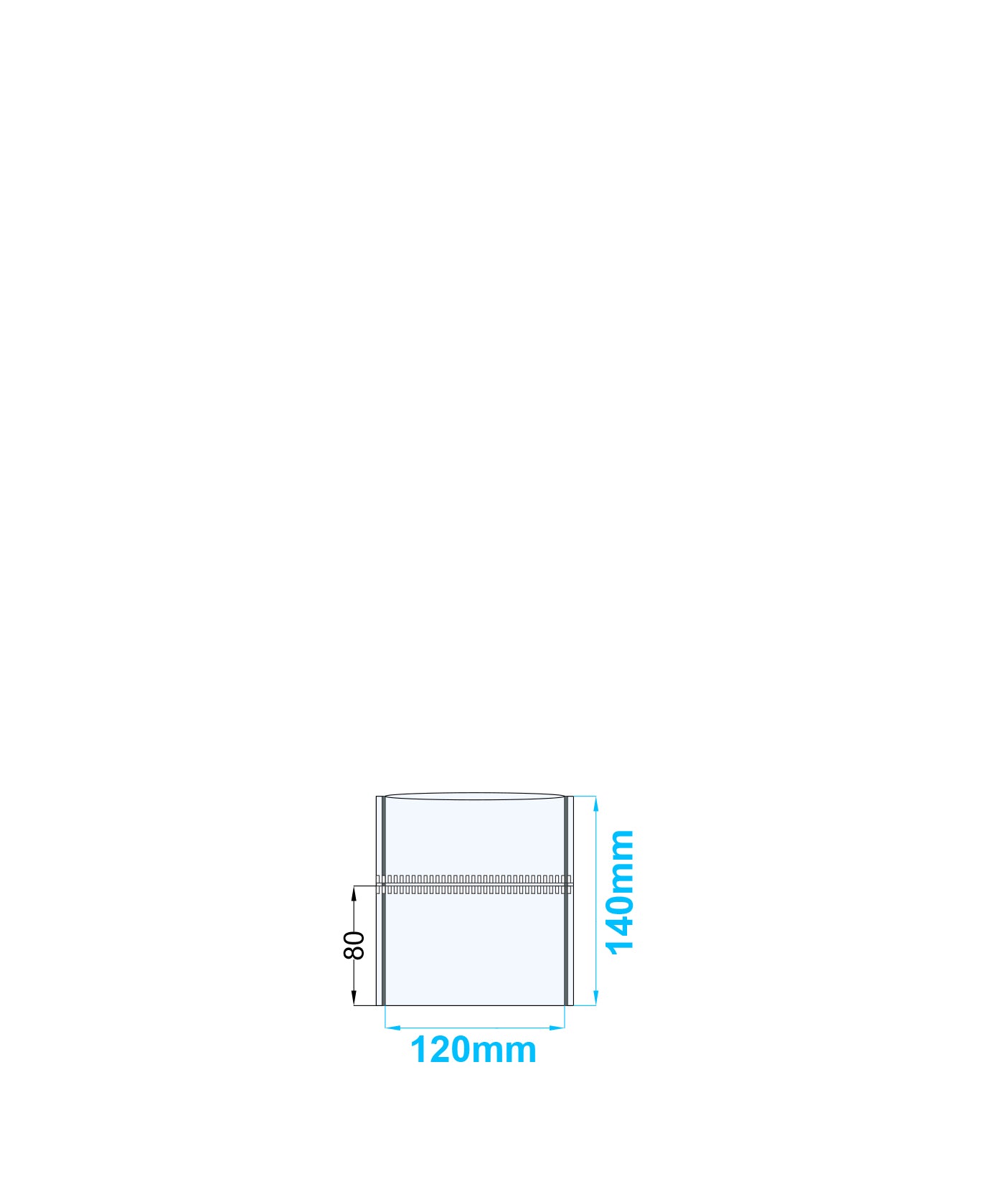 Zipper Filter Bag for Petri Dishes - Bulk (500/Box)