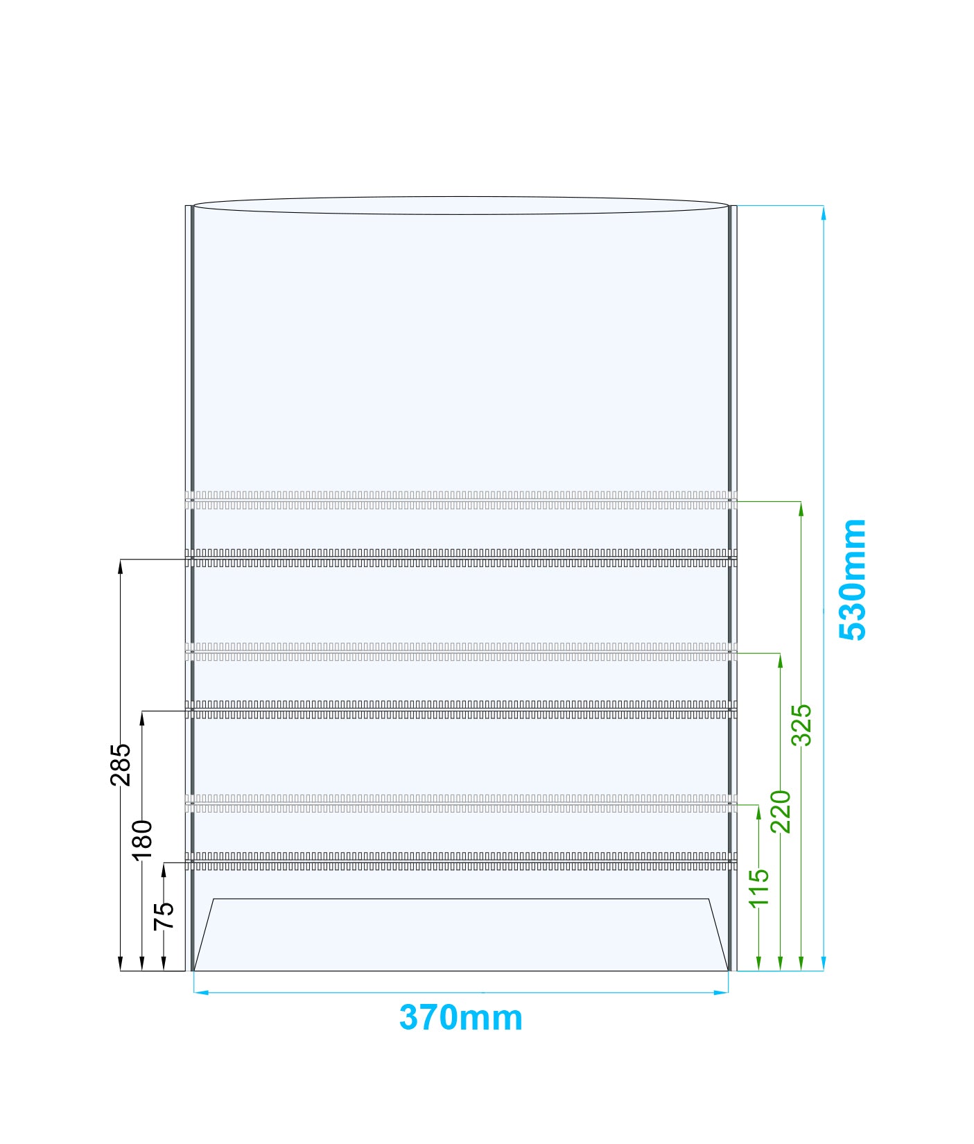 Spawn Bag, PPD (0.075mm), Zipper Filter Bottom, Bottom Gusset, 37x53cm