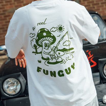 Funguy White Tee