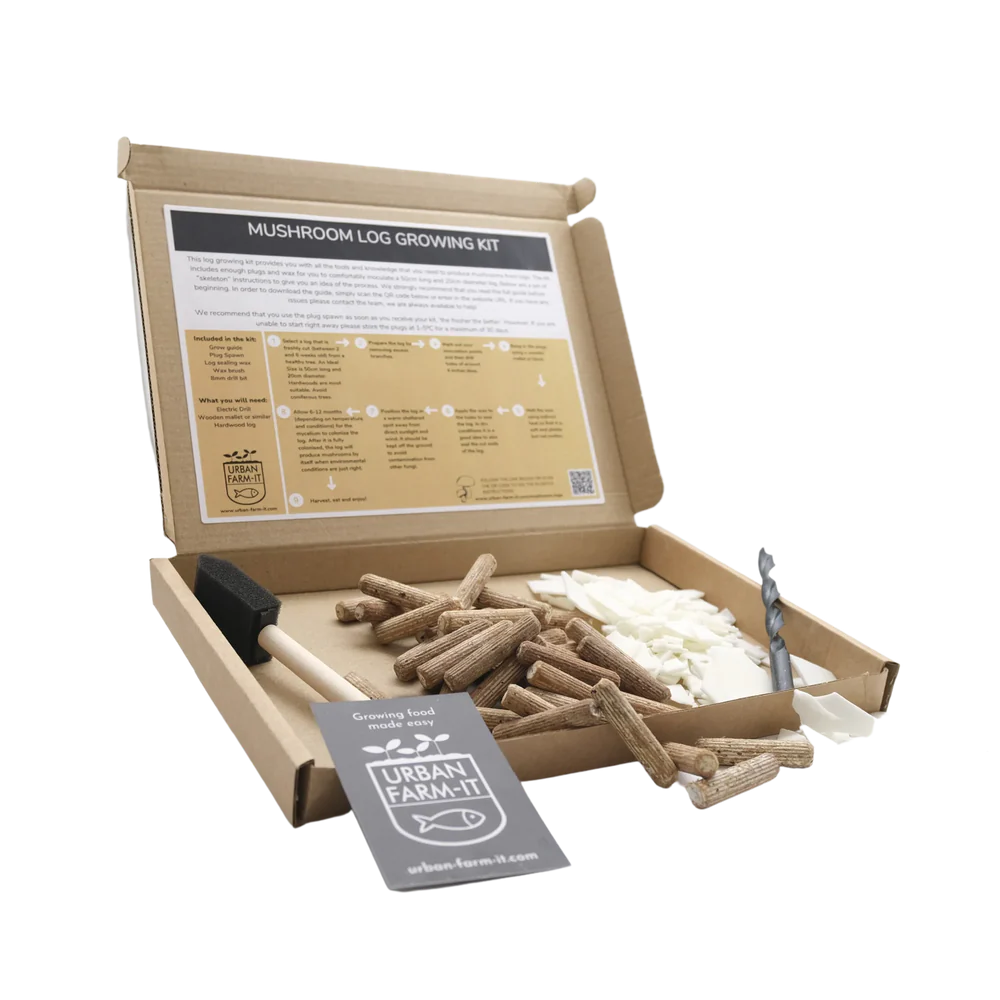 Turkey Tail Mushroom Log Growing Kit