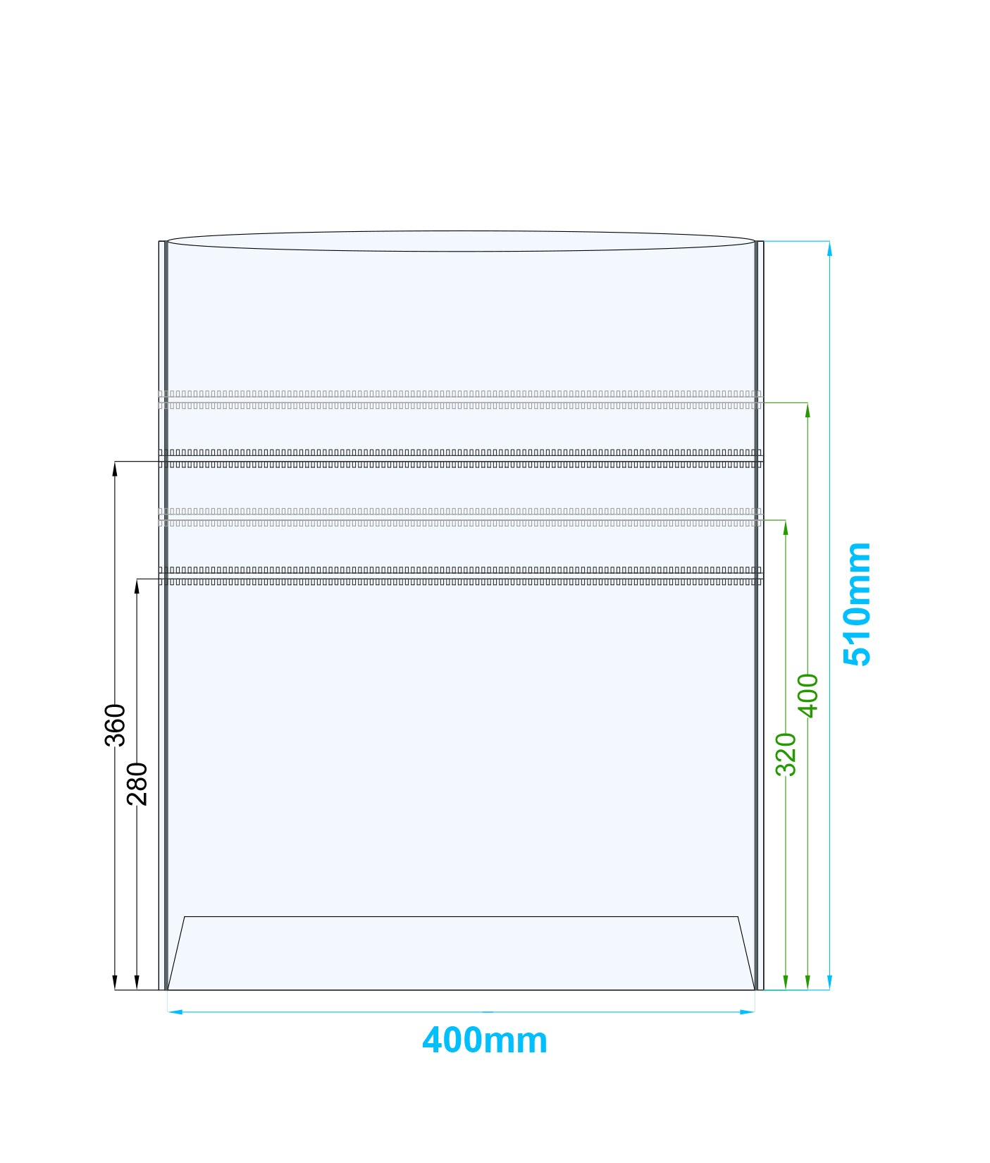 Growing Bag, PPD (0.06mm), Zipper Filter Top, Bottom Gusset, 40x51cm