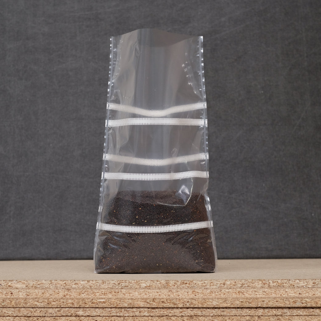 Growing Bag, PPD (0.05mm), Zipper Filter Bottom, Bottom Gusset, 32x49cm