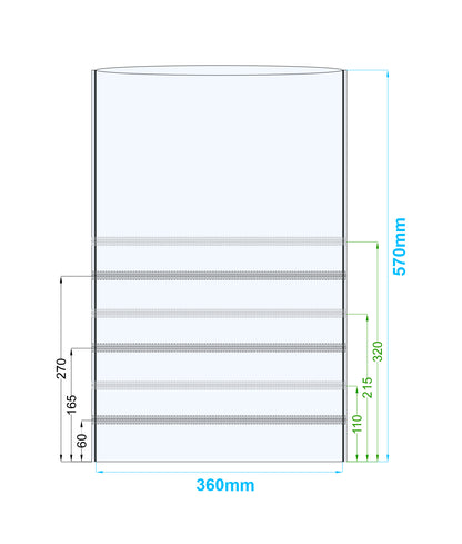 Spawn bags – Without bottom gusset