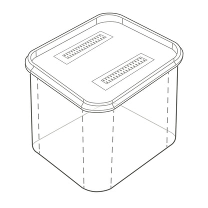 Microbox - Square (5L) Full Box (60/Box)