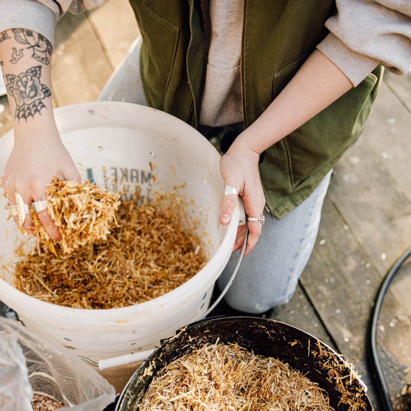 Oyster Bucket Grow Bundle